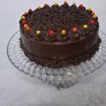 Chokladbollstårta