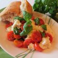 Saras Smaker: Enkel tomatsallad med mozzarella