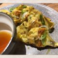 KYCKLINGDUMPLINGS MED NEHM PAH-DRESSING
