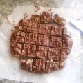 Krispiga choklad- och nougatrutor