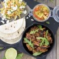 Mexican pork med avokadoslaw och ananassalsa