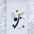 Gös och bläckfisk med blomkål