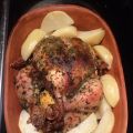 Hel kyckling med gremolata