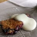 Blåbärspaj med knäcktäcke