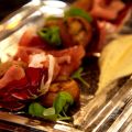 Sallad på pruscotti, stekt skogchampinjon med[...]