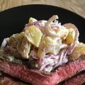 Grillad flankstek med potatissallad