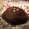 Chokladmuffins med hallon och chokladfrosting