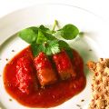 Kräftströmming i tomatsås