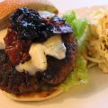 Hamburgare med bacon och gorgonzola och[...]