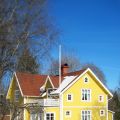 Promenad i byn.