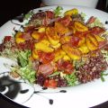Sallad med saffransgnocchi