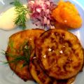 Potatisvåfflor/plättar med löjrom
