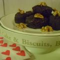 Choklad och vanlötsmuffins utan mjöl och socker