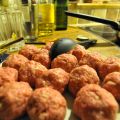 Ansis Italienska köttbullar gjorda på älgfärs