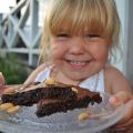 Jordnötskladdkaka