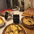 Lasagne med halloumi, spenat och pumpakärnor