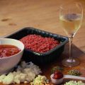 Kyckling- och tortellinisoppa med sting