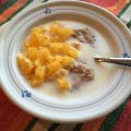 Juligt pepparkakskryddad glutenfri hirsgröt