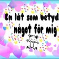 Du är allt....