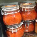 Hemmagjord paprika ajvar