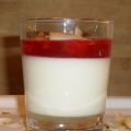 Jordgubb- och kokospannacotta!