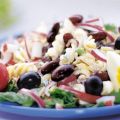 Krämig pastasallad med sweet chilidressing
