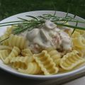Pastasås med champinjoner&bacon
