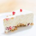 Lingoncheescake med pepparkaksbotten