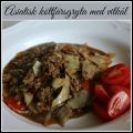 Asiatisk köttfärsgryta med vitkål