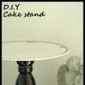 D.I.Y Cake stand