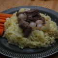Vegetarisk gryta med viltsmak