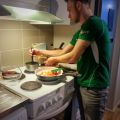 Lycklig