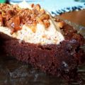 Kladdkaka med daimgädde