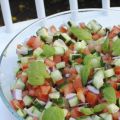 Tomat- och gurksallad