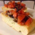 Bruschetta med hackade tomater, oliver och[...]