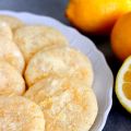 Lemon crinkle cookies / Sega citronkakor
