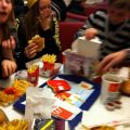 Mat hos en barnfamilj