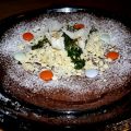 Kladdkaka med mandellikör