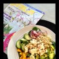Lördagsträning och sallad!