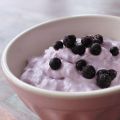 LCHF Risifrutti med blåbär och vanilj