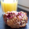 Engelska scones med hallon