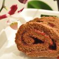 Glutenfri rulltårta med hallonsylt och lemoncurd