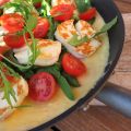 Saras Smaker: Omelett med sparris och Halloumi