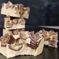 WHITE PEANUTBUTTER CUPS FUDGE