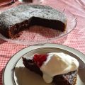 Lyxig kladdkaka