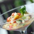 Fräsch fruktsallad med mynta