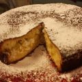 Sockerkaka med vaniljfyllning