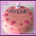 Hello kitty kakku - tårta
