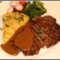 Entrecote med potatiskaka