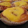 Kanelbullar med vaniljkräm på!